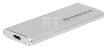 Внешний SSD накопитель 250 GB, Transcend ESD260C, Silver