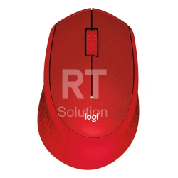 Мышь Logitech M330 Silent Plus, Red, USB