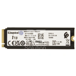 SSD накопитель 1 TB Kingston Fury Renegade (SFYRSK/1000G), M.2, PCIe 4.0
