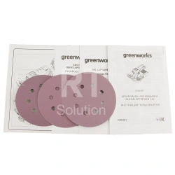 Шлифовальная машина аккумуляторная Greenworks G24ROS, без аккумулятора и ЗУ