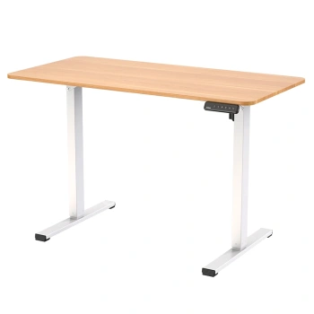 Стол регулируемый FlexiSpot FQ2-WM-1260, Oak-White