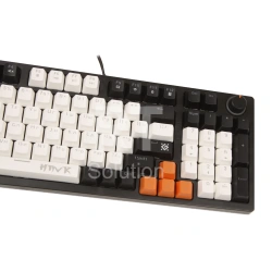Клавиатура Defender Hawk GK-418, Black, USB, OUTEMU Red