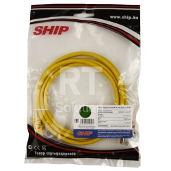 Patch cord RJ-45 5е cat SHIP, FTP, 2m, OEM, Yellow