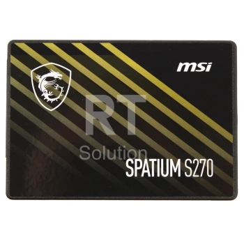 SSD накопитель 960 GB MSI Spatium S270, 2.5", SATA III