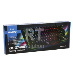 Клавиатура Sven KB-G7400, Black, USB