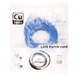 Patch cord RJ-45 5е cat Cablexpert PP10-7.5M/B, UTP, 7.5m, Blue
