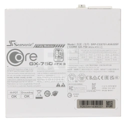 Блок питания ATX 750 W Seasonic CORE GX-750 White