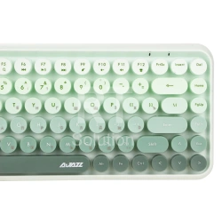 Клавиатура Ajazz 308i Cat, Milk Green, Bluetooth