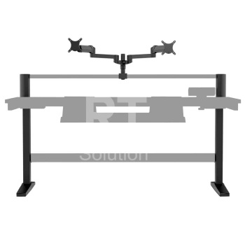 Фиксированные ножки для модульного компьютерного стола Corsair Platform:6, Black (CF-9500001-WW)