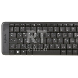 Клавиатура Logitech MK220, Black, USB + мышь