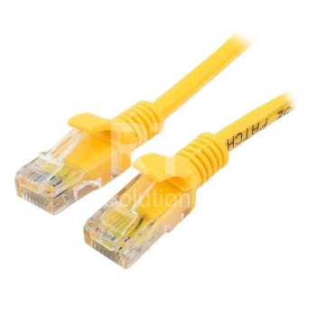 Patch cord RJ-45 5е cat Cablexpert PP10-7.5M/Y, UTP, 7.5m, Yellow