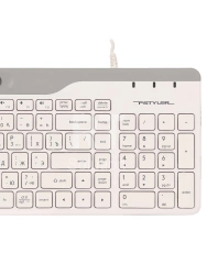 Клавиатура A4Tech Fstyler FK25, White, USB