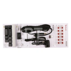 Клавиатура A4Tech Bloody WS98, Bloody Grey, Gray-White, USB