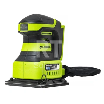 Плоскошлифовальная машина аккумуляторная Greenworks G24SS14, без аккумулятора и ЗУ