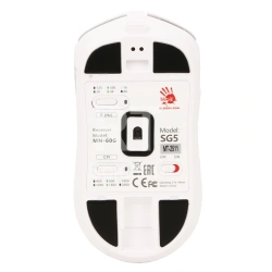 Мышь A4Tech Bloody SG5, White, USB