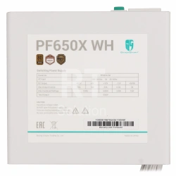 Блок питания ATX 650 W DeepCool GamerStorm PF650X, White