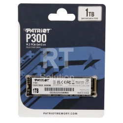 SSD накопитель 1 TB Patriot P300, M.2, PCIe 3.0