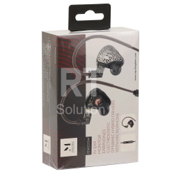 Гарнитура Music Public Kingdom IEM220M, Transparent Black-Dark Grey