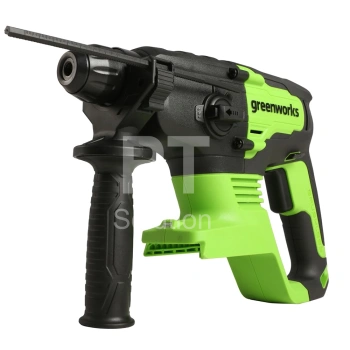 Перфоратор Greenworks GD24SDS2, без аккумулятора и ЗУ