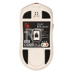 Мышь A4Tech Bloody R72 Ultra Duo Pixels, Red, USB
