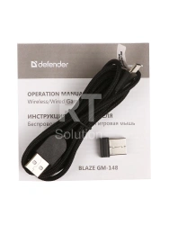 Мышь Defender Blaze GM-148, Black, USB