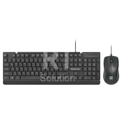 Клавиатура Defender York C-777, USB + мышь