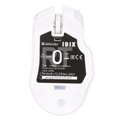 Мышь Defender Ibix GM-895 52896, White, USB