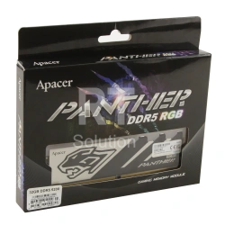 DDR-5 DIMM 32 GB 5200 MHz Apacer Panther RGB, BOX (AH5U32G52C5229BAA-1)