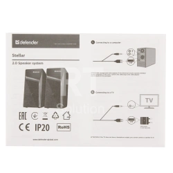 Колонки Defender Stellar (2.0), Black