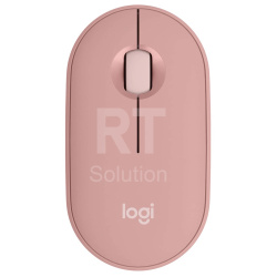 Мышь Logitech Pebble 2 M350S, Rose, Bluetooth