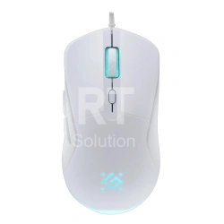 Мышь Defender Arga GM-049, White, USB + коврик