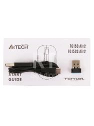 Мышь A4Tech Fstyler FG15CS Air2, Black, USB