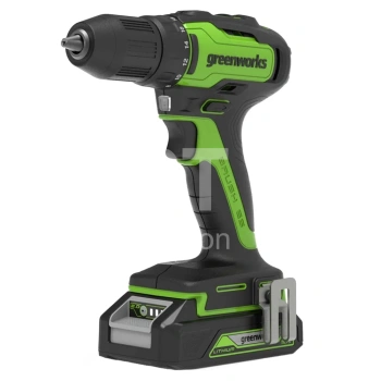 Дрель-шуруповерт Greenworks GD24DD35K2, 24V