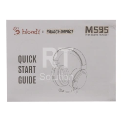 Гарнитура A4Tech Bloody M595 Proxy Boom, White