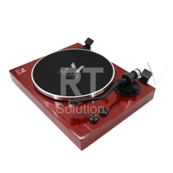 Проигрыватель виниловых пластинок Music Public Kingdom TT53AT, Red-Wood