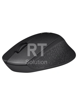 Мышь Logitech M330 Silent Plus, Black, USB