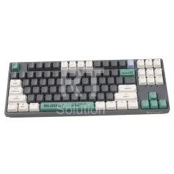 Клавиатура A4Tech Bloody S87, BLMS Red Plus Switch, Ash, USB