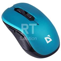 Мышь Defender Gassa MM-105, Turquoise, USB