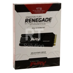 SSD накопитель 4 TB Kingston Fury Renegade (SFYRDK/4000G), M.2, PCIe 4.0