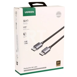 Кабель DisplayPort Ugreen DP120, 3m, BOX