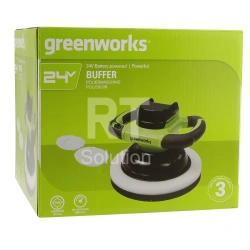 Полировальная машина Greenworks G24BU10, без аккумулятора и ЗУ