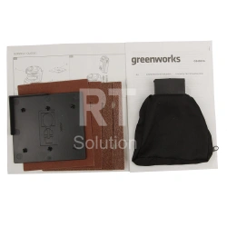 Плоскошлифовальная машина аккумуляторная Greenworks G24SS14, без аккумулятора и ЗУ