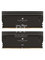 DDR-5 DIMM 32 GB 7000 MHz Corsair Dominator Titanium RGB, 2x 16 GB Kit, Black, BOX (CMP32GX5M2X7000C34)