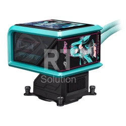 Система водяного охлаждения ASUS ROG RYUO IV 360 ARGB Hatsune Miku Edition, Black