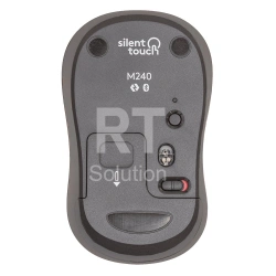 Мышь Logitech M240 Silent, Graphite, Bluetooth