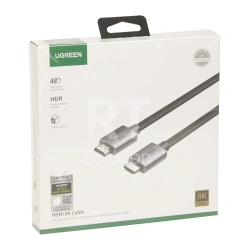 Кабель HDMI Ugreen HD171, 8K, 1m, BOX