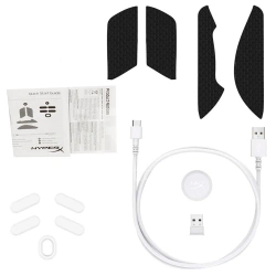 Мышь HyperX Pulsefire Haste 2 Wireless, White, USB