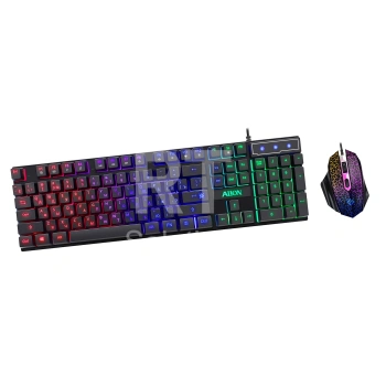 Игровой набор Defender Alion GS-987 (клавиатура+мышь+коврик)