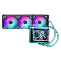 Система водяного охлаждения ASUS ROG RYUO IV 360 ARGB Hatsune Miku Edition, Black