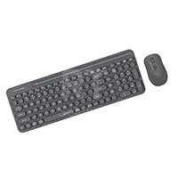 Клавиатура A4Tech Fstyler FG3300 Air Grey, USB + мышь